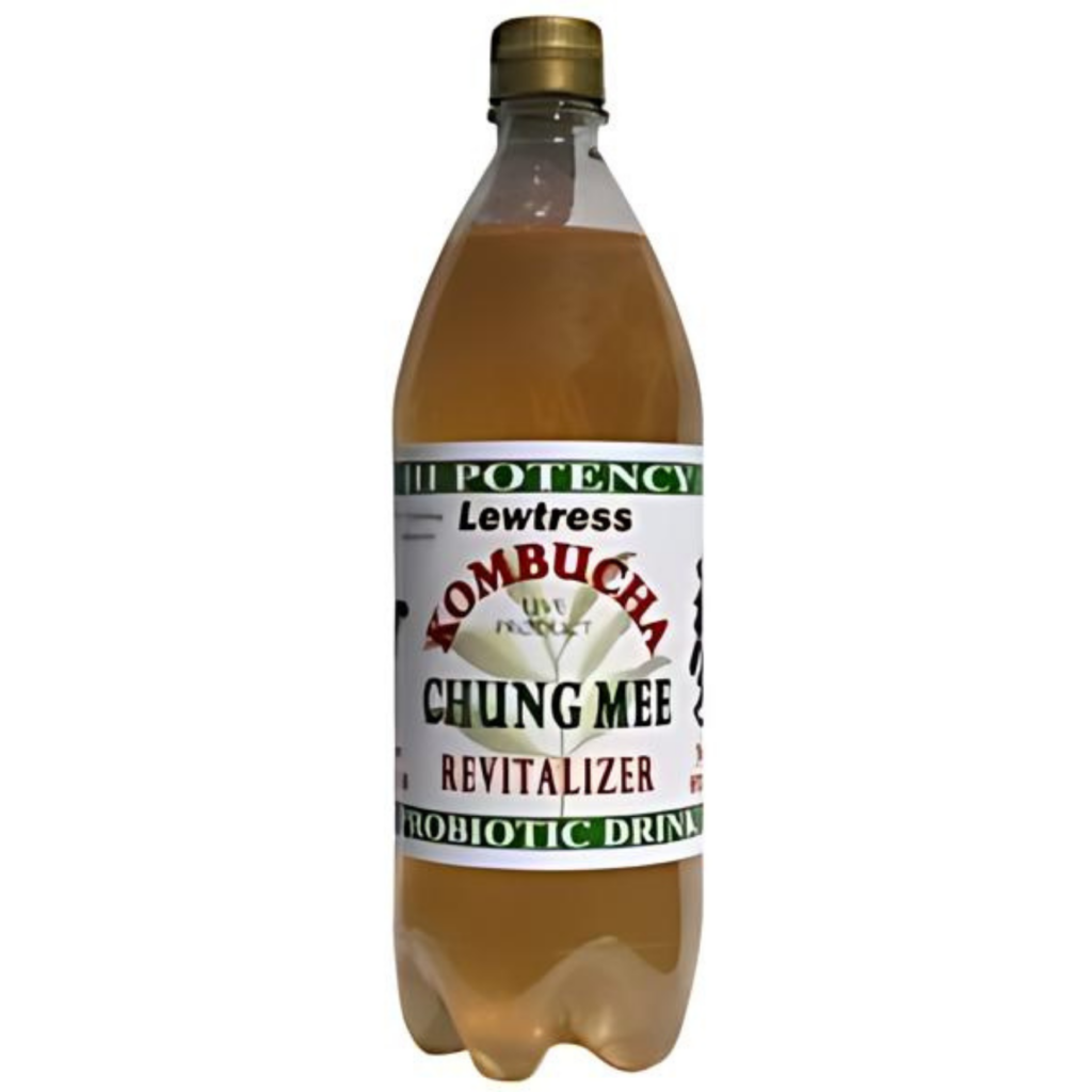 lewtress chung mee kombucha tea probiotic health drink 2 x 1 litre bottles